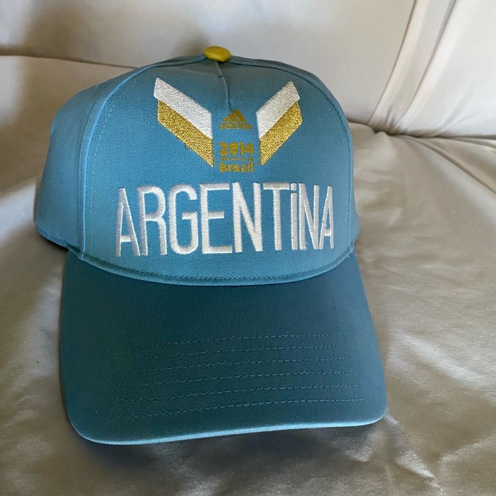 NEW ARGENTINA ADIDAS ADJUSTABLE HAT
